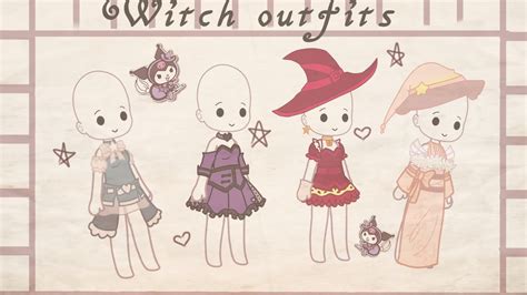 cute witch outfit|cute witch outfits gacha club.